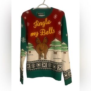 Amnesia brand UGLY CHRISTMAS SWEATER size medium
